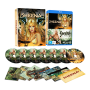 Limited edition Sheena: The Collection Blu-ray and DVD set with lenticular hardcase and art cards