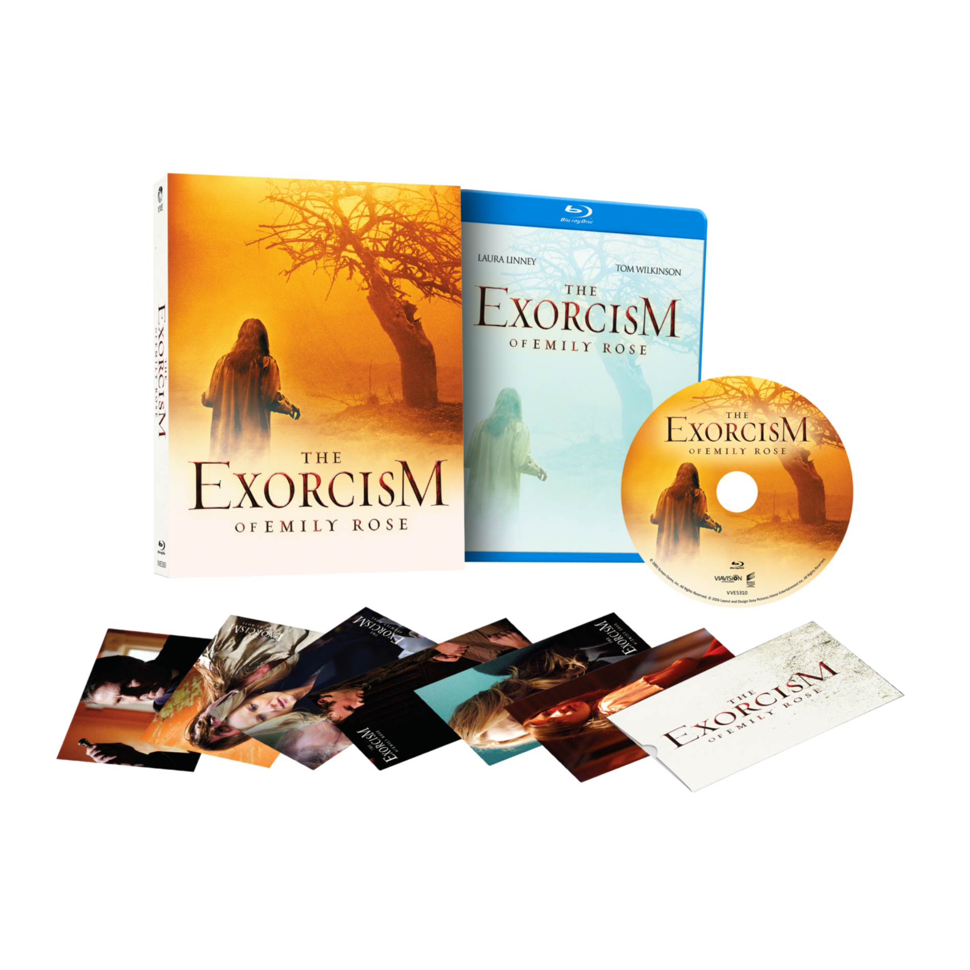 The Exorcism Of Emily Rose 2005 limited edition Blu-ray 3D lenticular hardcase with art cards pre-order pack