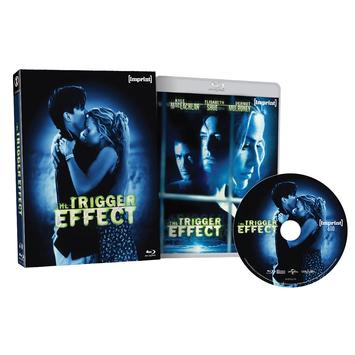 PRE-ORDER: The Trigger Effect (1996) Blu-Ray w/ Limited Edition Slipcover (Imprint Films) [REGION FREE]