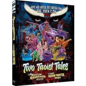 Two Taoist Tales Limited Edition Blu-Ray with slipcover featuring new artwork; includes Taoism Drunkard and Young Taoism Fighter; REGION B.