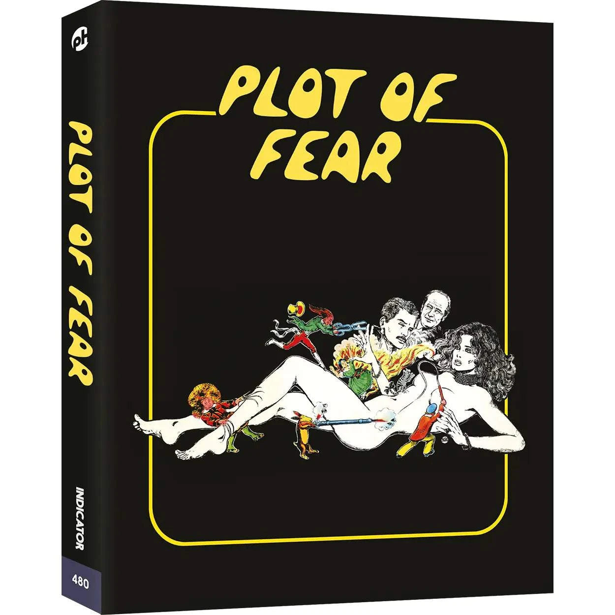 Plot Of Fear limited edition 4K Ultra HD slipcase with booklet Indicator UK pre-order cover art