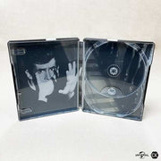 Psycho 60th Anniversary 4K UHD and Blu-Ray steelbook with full slip matte finish and booklet inside case