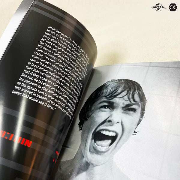 Psycho 60th Anniversary 4K UHD and Blu-Ray limited edition with steelbook, full slip, booklet, and exclusive extras packaging