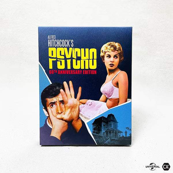 Psycho 60th Anniversary steelbook full slip edition with booklet and art cards packaging
