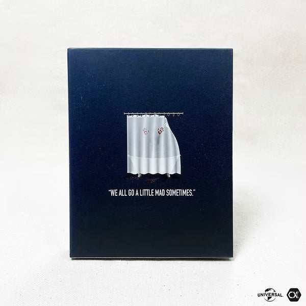 Psycho 60th Anniversary limited edition 4k UHD and Blu-Ray steelbook with full slip, booklet, art cards, and exclusive extras