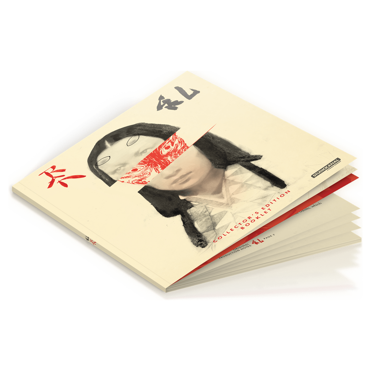 Ran Limited Collectors Edition 4K Ultra HD + Blu-Ray + CD package featuring unique artwork, celebrating Akira Kurosawa's classic film.