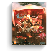 Ran Limited Collectors Edition 4K Ultra HD + Blu-Ray + CD box featuring Akira Kurosawa's film artwork.