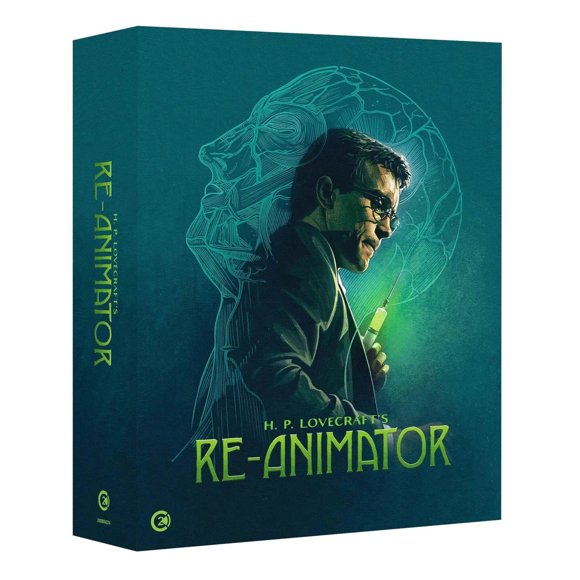 Re-Animator Limited Edition 4K Ultra HD and Blu-Ray with rigid slipcase and extras box set