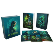 Re-Animator Limited Edition 4K Ultra HD and Blu-Ray set with rigid slipcase, art cards, and collector's book