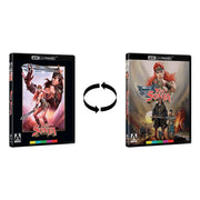 Red Sonja Limited Edition 4K UHD Arrow Video US reversible cover artwork set