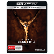 Return To Silent Hill 2026 4K Blu-Ray slipcover pre-order by Umbrella Entertainment