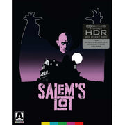 Salem's Lot 4K UHD limited edition cover with vampire silhouette and haunted house illustration