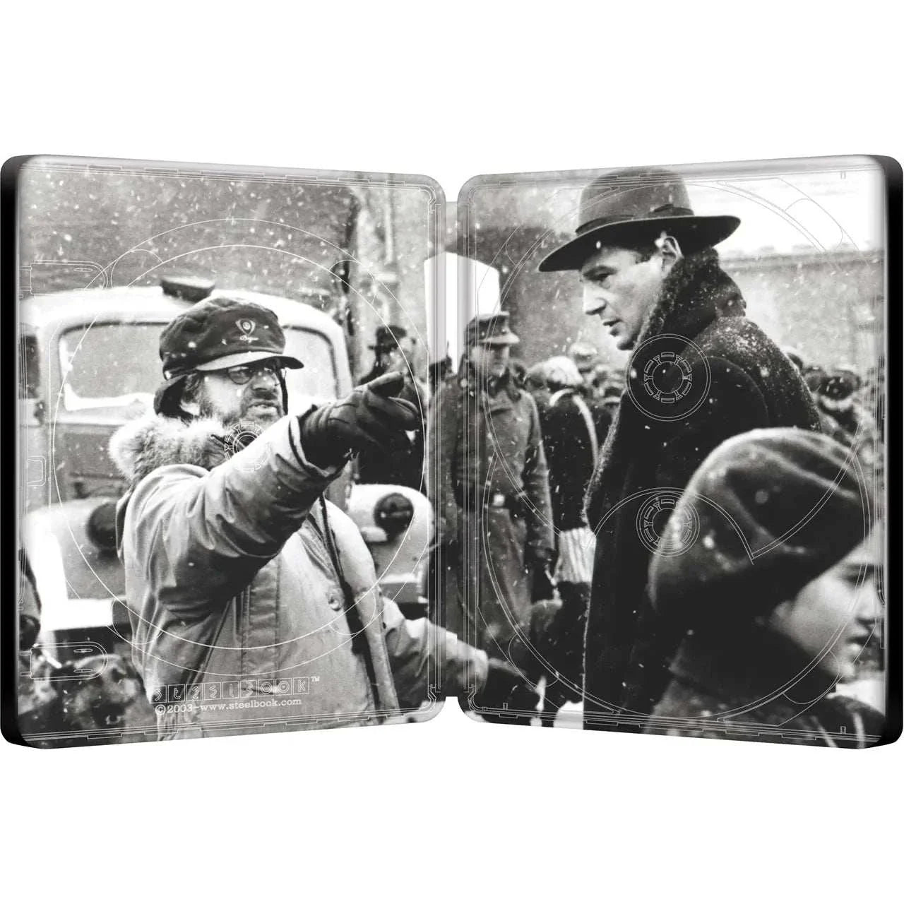 PRE-ORDER Schindler's List Limited Edition Steelbook 4K UHD Blu-Ray Region Free poster