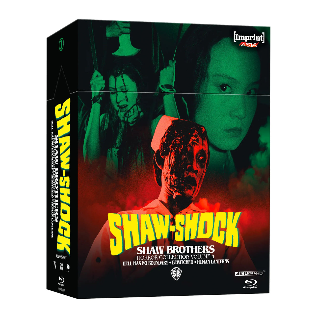 PRE-ORDER: Shaw-Shock: Shaw Brothers Horror Collection - Volume Four (1981 - 1982) Limited Edition 4K UHD + Blu-Ray Hardbox (Imprint Asia) [REGION FREE]