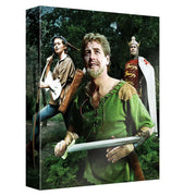 The Men Of Sherwood Forest limited collectors edition 4K Ultra HD and Blu-Ray cover featuring medieval characters with sword and bow in forest setting