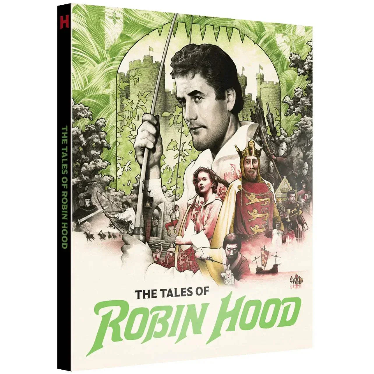 The Men Of Sherwood Forest limited collectors edition 4K Ultra HD and Blu-Ray set with Robin Hood artwork and slipcase