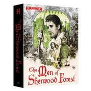 The Men Of Sherwood Forest limited edition 4K Ultra HD Blu-Ray set by Hammer Films with collectible slipcase and extras