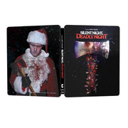 Silent Night Deadly Night 4K UHD Blu-Ray collector's edition steelbook packaging and cover art