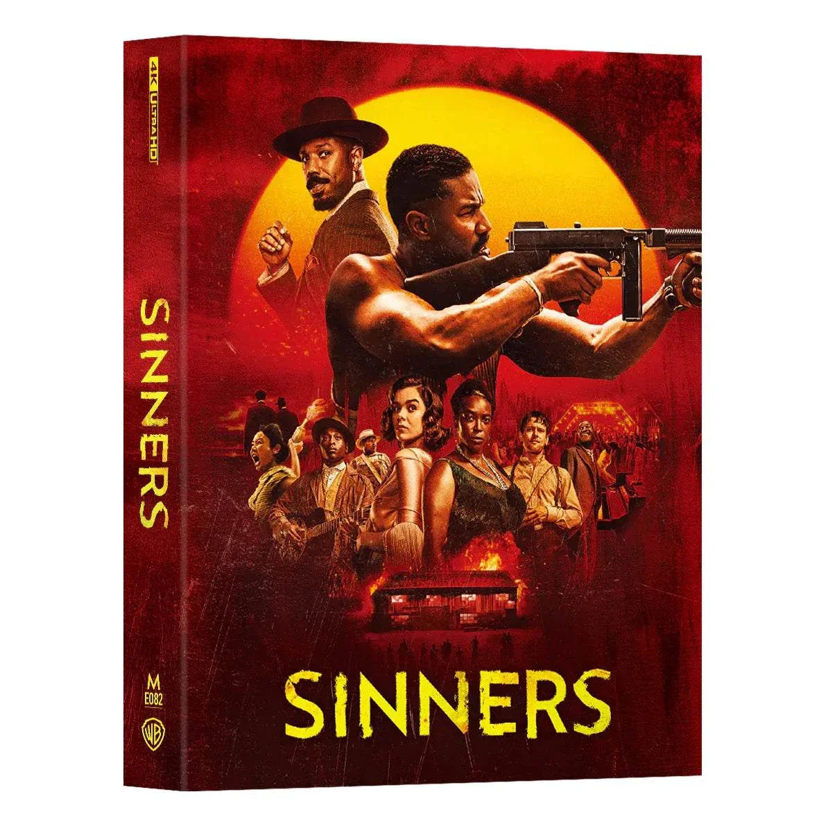 Sinners Double Lenticular - A Steelbook 4K UHD Blu-Ray with premium collector’s design and exclusive extras