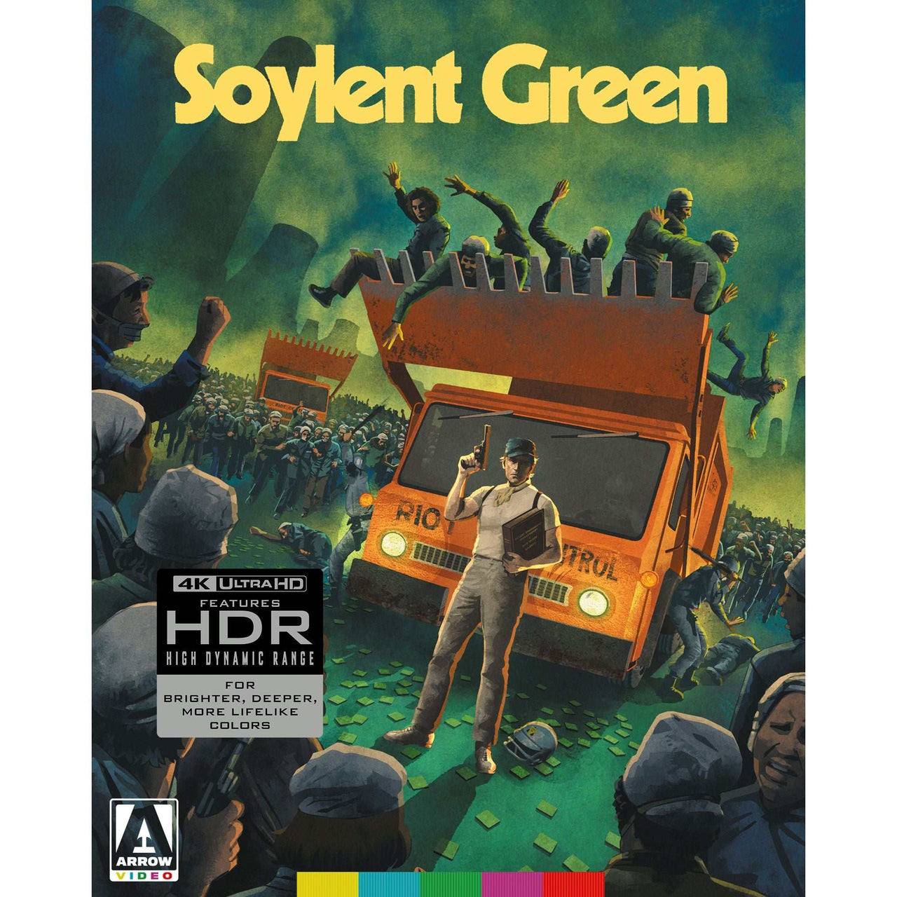 Soylent Green Limited Edition 4K UHD Blu-ray with slipcover and booklet preorder packaging