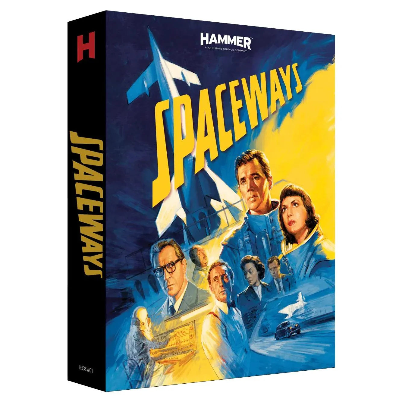 Spaceways Limited Collectors Edition 4K Ultra HD and Blu-Ray with slipcase and booklet by Hammer Films