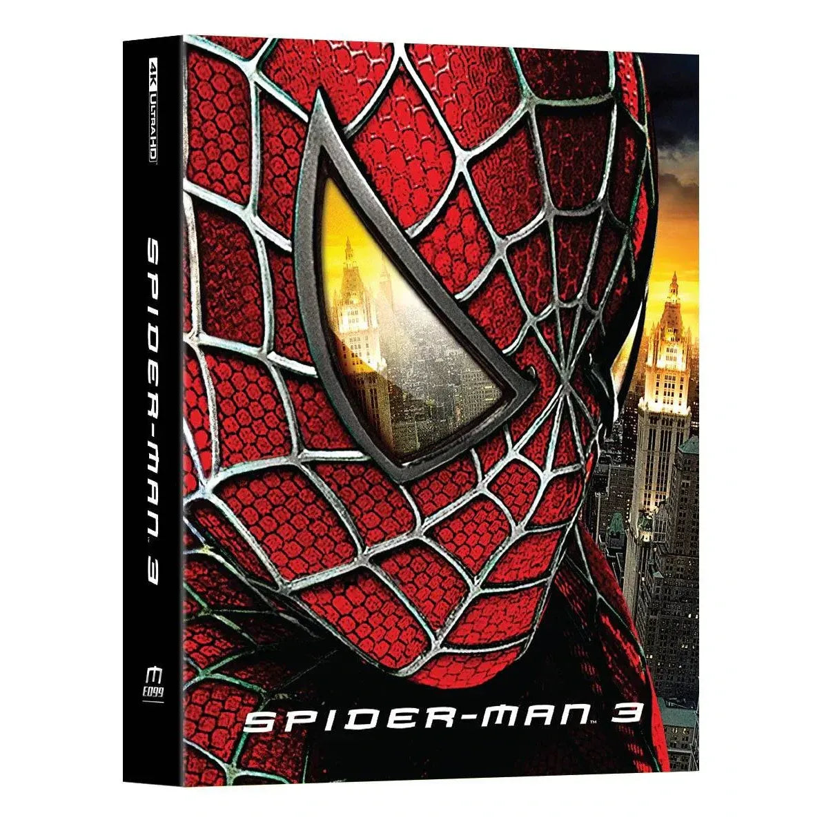 Spider-Man 3 2007 double lenticular steelbook 4K UHD and Blu-ray pre-order edition with exclusive Manta Lab design