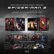 Spider-Man 3 2007 Steelbook 4K UHD double lenticular edition pre-order cover
