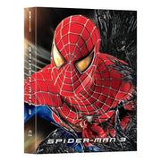 Spider-Man 3 2007 Full Slip Steelbook 4K UHD Blu-Ray pre-order cover with exclusive design and extras