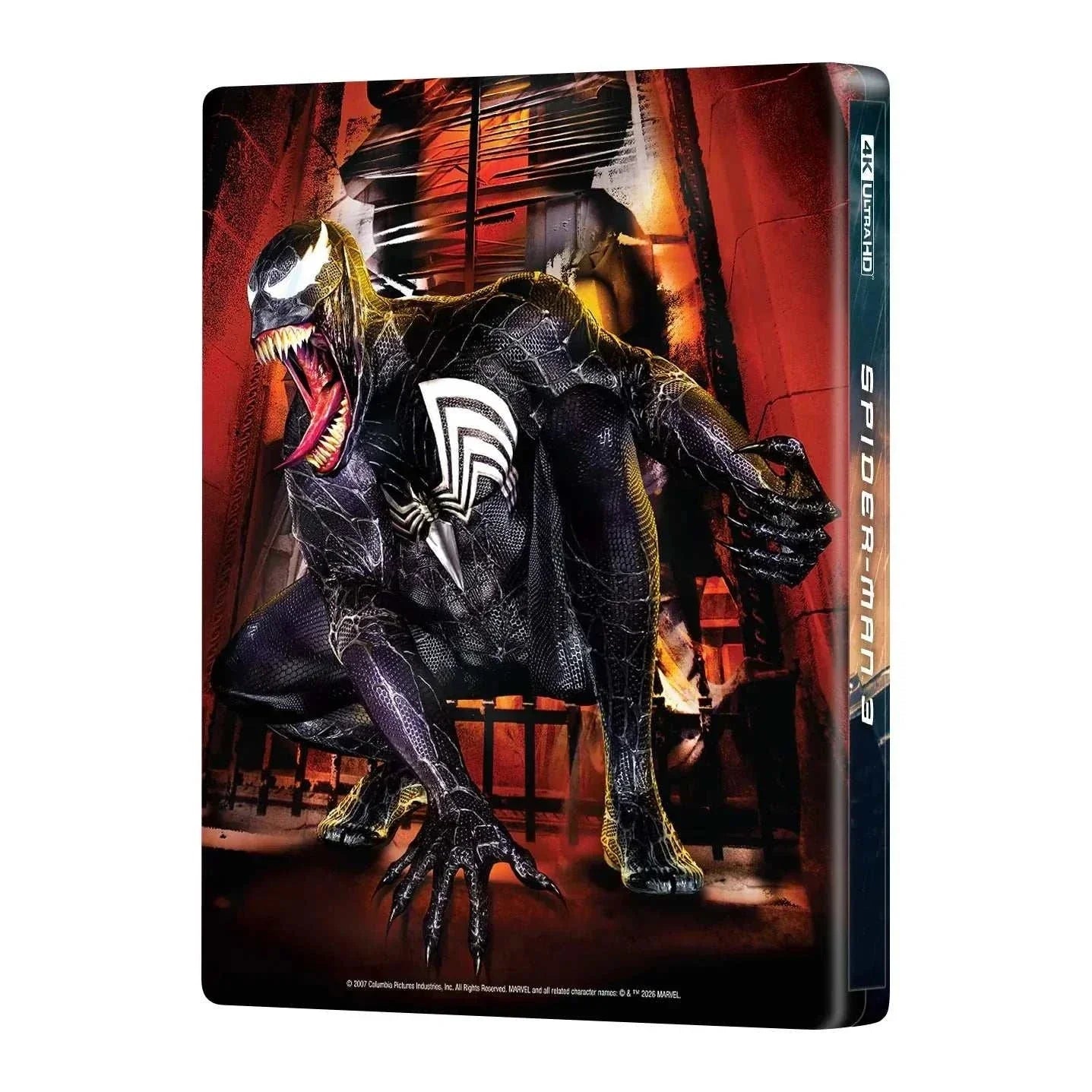 Spider-Man 3 2007 double lenticular steelbook 4K UHD and Blu-Ray pre-order edition by Manta Lab