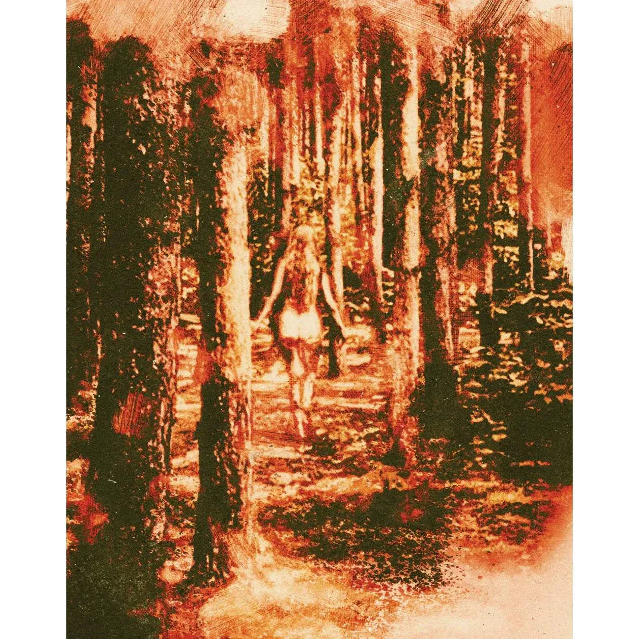 Day Of The Woman 4K UHD Blu-Ray limited edition slipcover cover art with forest scene and figure walking away