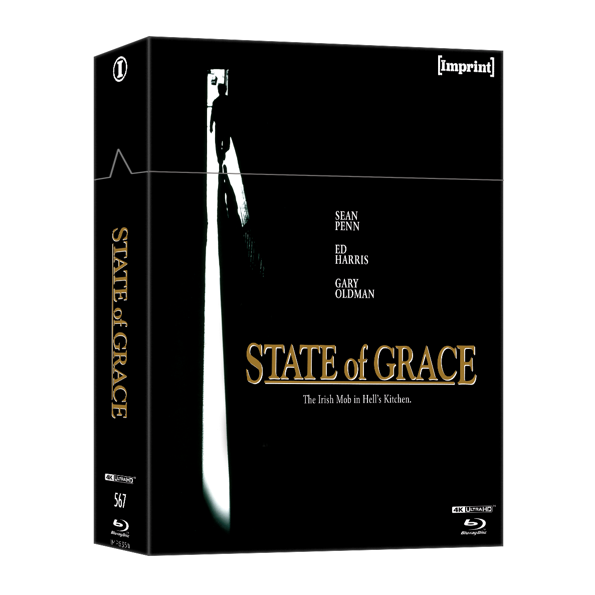 PRE-ORDER: State Of Grace (1990) 4K UHD + Blu-Ray Limited Edition Hardbox + Hardback Booklet (Imprint Films) [REGION FREE]