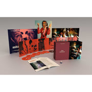 Peter Strickland 6-disc Blu-ray limited edition box set with films, shorts, booklet, posters, and enamel pin