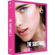 The Substance Steelbook Limited Edition 4K UHD Blu-Ray Pre-Order Box.