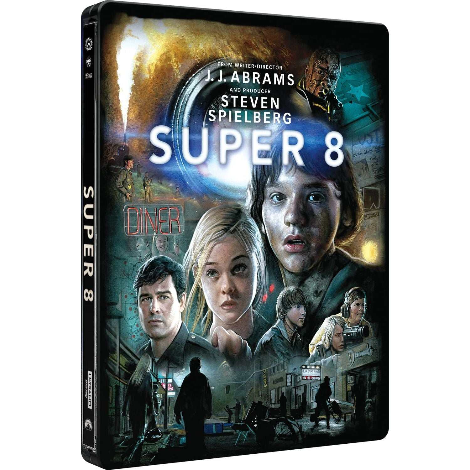 Super 8 Limited Edition Steelbook 4K UHD pre-order with behind-the-scenes extras and special features