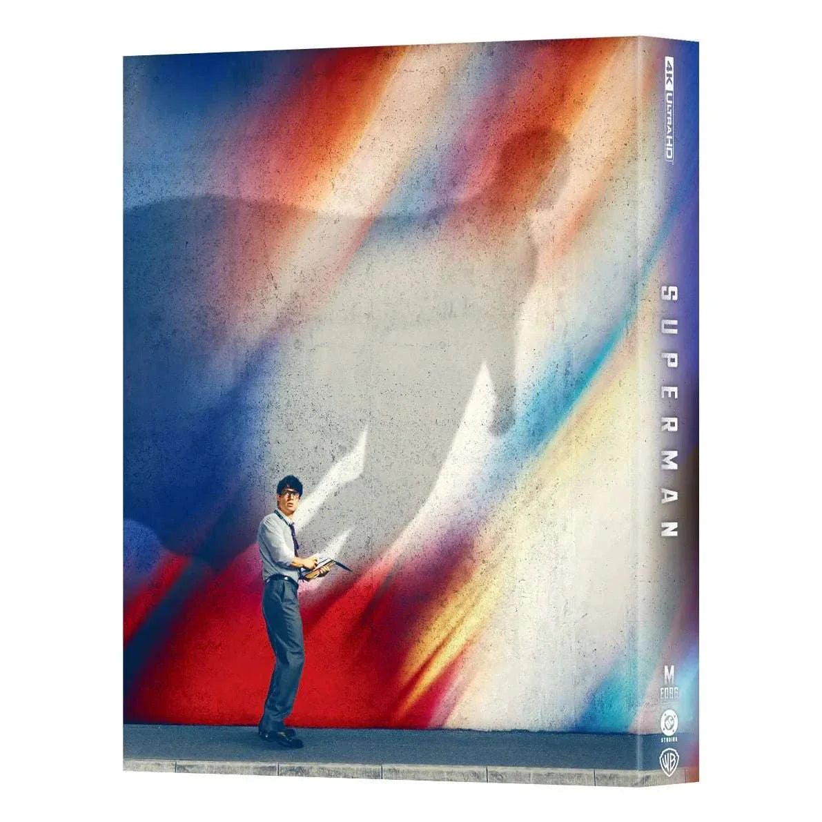 Superman 2025 double lenticular steelbook 4K UHD and Blu-Ray pre-order edition with exclusive design and numbered copies