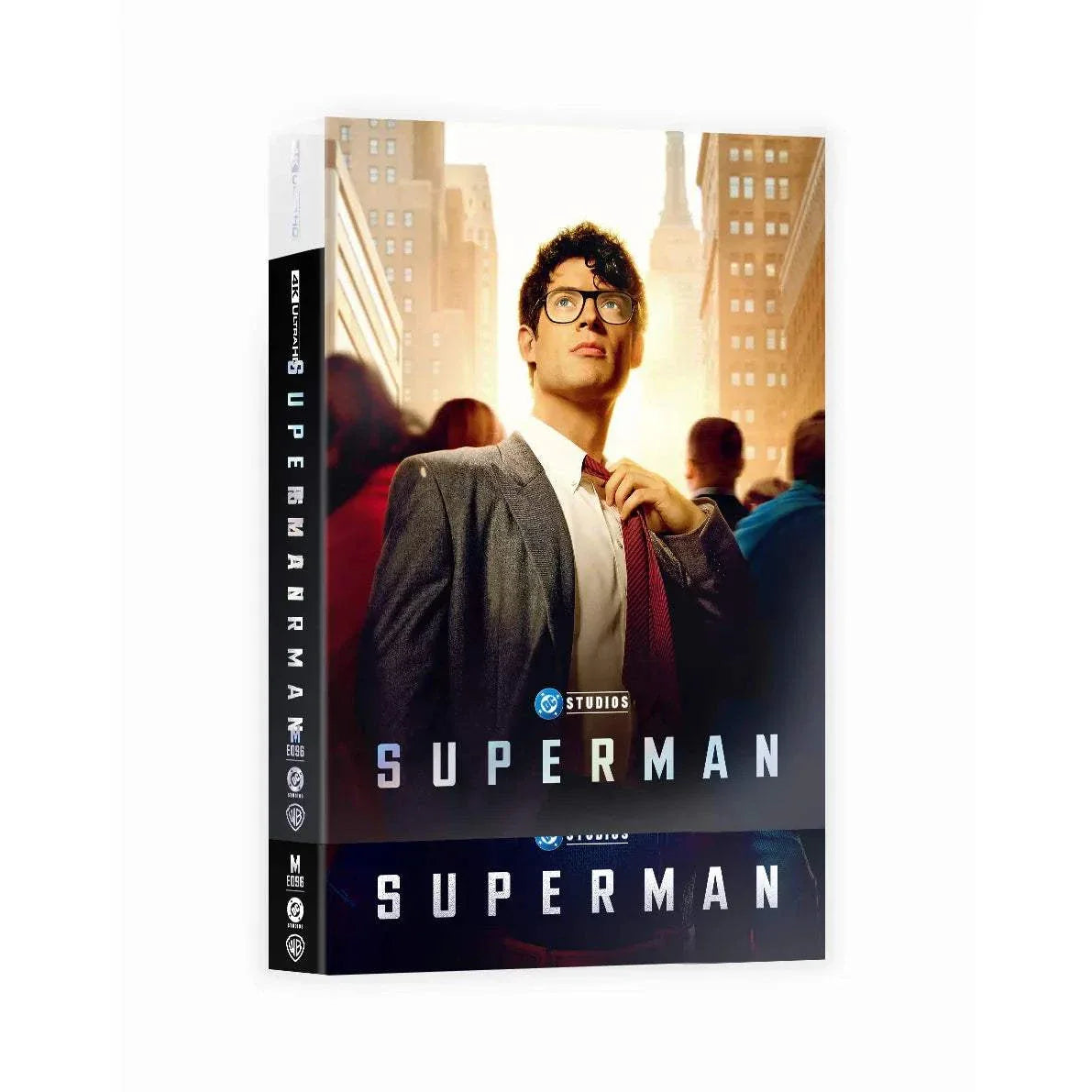 Superman 2025 PET-FULL SLIP Steelbook 4K UHD Blu-Ray pre-order with glossy finish and exclusive artwork