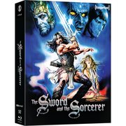 The Sword and the Sorcerer 1982 4K UHD Blu-ray limited edition steelbook with 3D lenticular hardcase and poster