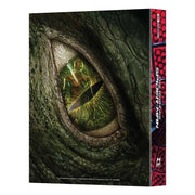 The Amazing Spider-Man steelbook 4K UHD Blu-ray with reptilian eye cover and red spine design