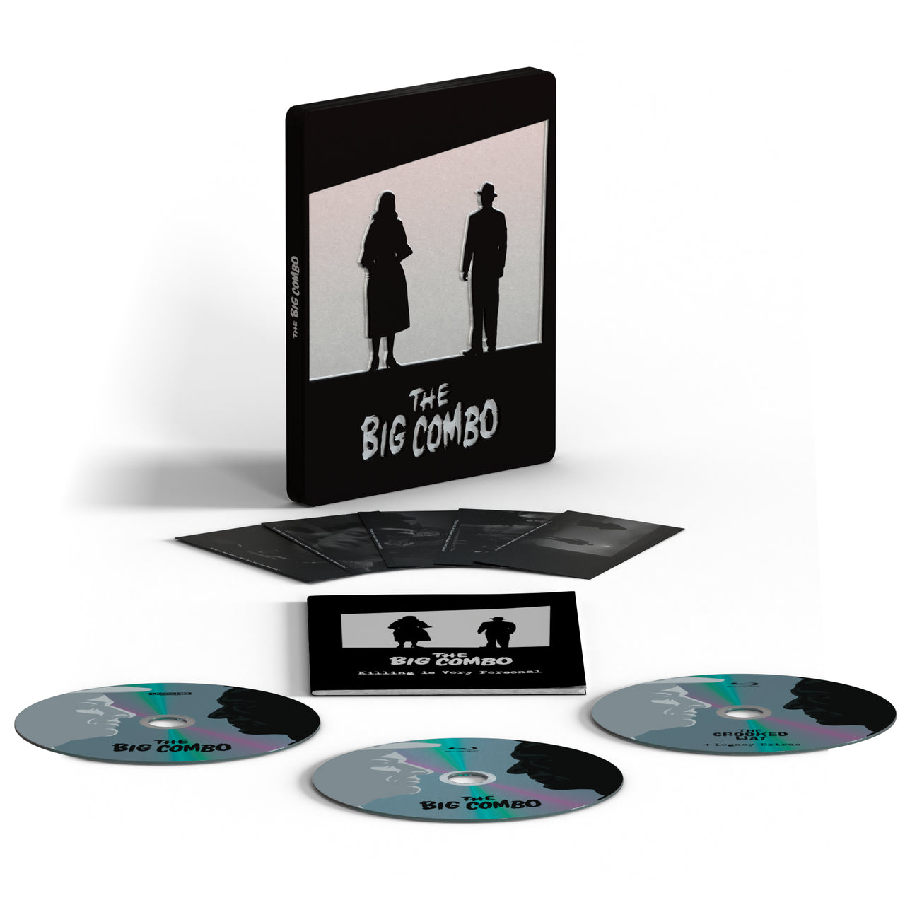 PRE-ORDER: The Big Combo Limited Edition [3-Disc 4K UHD + Blu-Ray] Steelbook Variant B (Ignite Films)