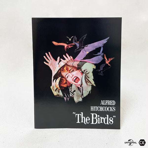 The Birds 4K UHD limited edition steelbook with full slip, poster, and exclusive booklet