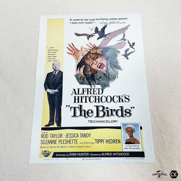 The Birds 4K UHD limited edition steelbook with full slip, exclusive poster, booklet, and bonus content