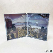 The Birds 4K UHD limited steelbook edition open case with detailed bird scene interior artwork