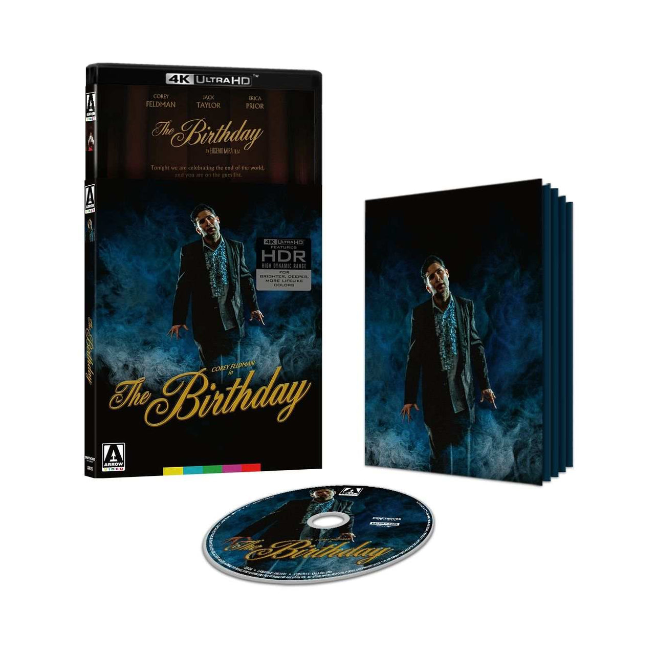 The Birthday Limited Edition 4K UHD Blu-ray with slipcover and booklet by Arrow Video US