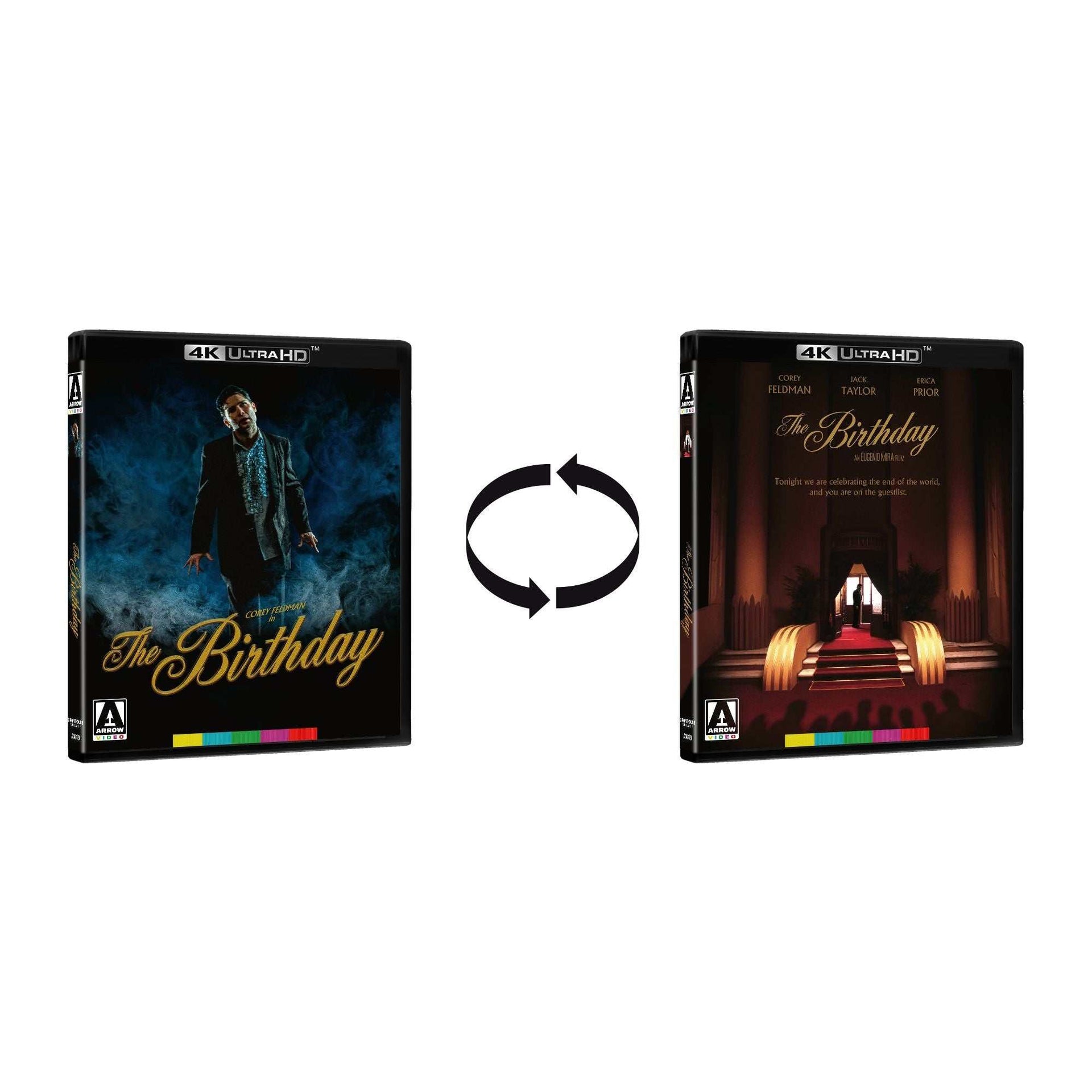 The Birthday Limited Edition 4K UHD Blu-ray with reversible slipcover and booklet by Arrow Video US