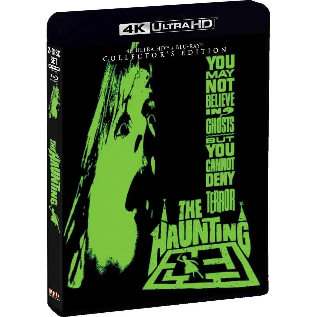 The Haunting 1963 Collector's Edition 4K UHD Blu-Ray slipcover pre-order Scream Factory