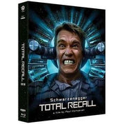 Total Recall limited edition 4K UHD and Blu-Ray digipack with full slip Type A and lenticular slip Type B covers