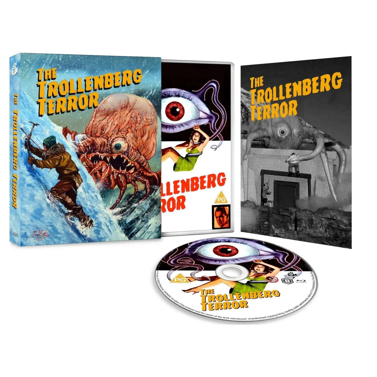 The Trollenberg Terror X-Cross Limited Edition Blu-Ray slipcover and booklet set