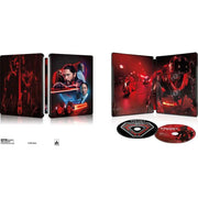 PRE-ORDER TRON: Ares 4K UHD and Blu-Ray limited edition SteelBook with futuristic sci-fi artwork and action scenes from the movie.