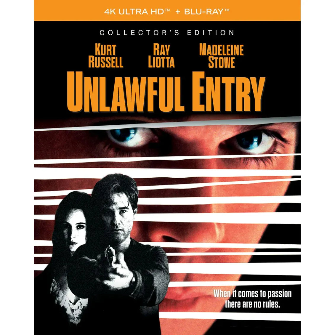 PRE-ORDER: Unlawful Entry Collector's Edition 4K UHD + Blu-Ray w/ Slipcover (Scream! Factory)