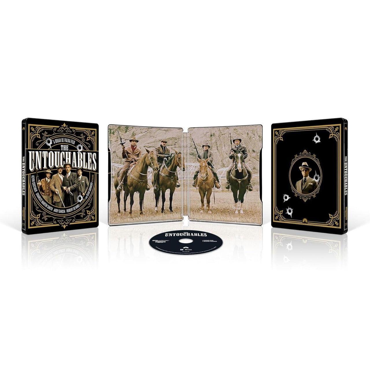 PRE-ORDER: The Untouchables (Limited Edition Steelbook) 4K UHD + Digital [Paramount US]